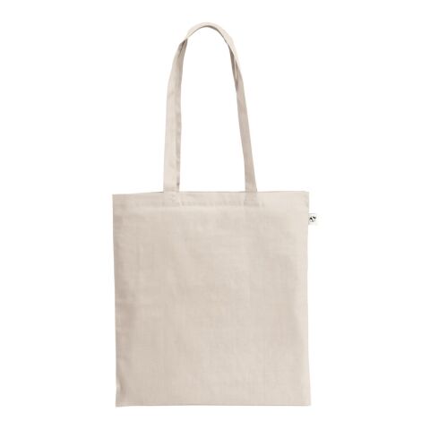 SVANETI. Sac en coton recyclé (70%) et polyester (30% rPET) (150 g/m²) Beige | sans marquage