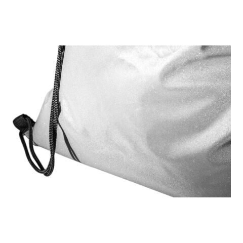 SYROS. Sac réfléchissant en polyester (200 g/m²) Argenté | sans marquage