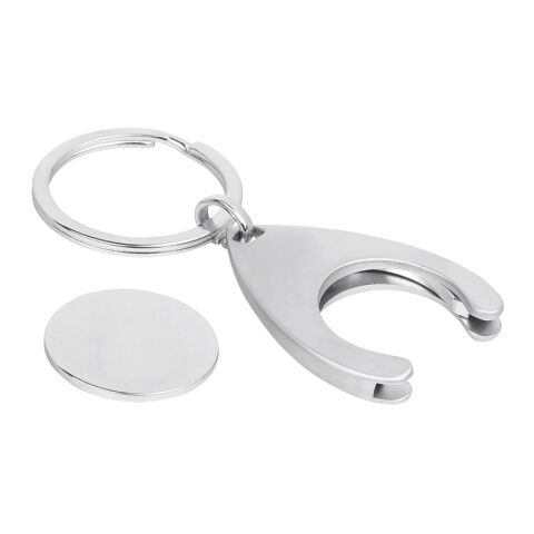 PORTHOS. Porte-clés en métal Argenté | sans marquage