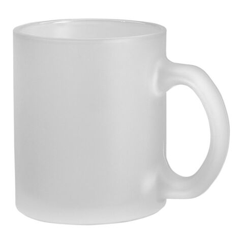 KENNY II. Mug en verre 340 mL Blanc | sans marquage