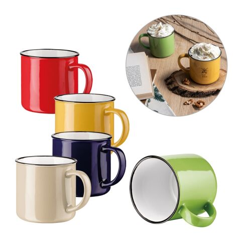 VERNON. Mug en céramique 340 ​​ml Rouge | sans marquage