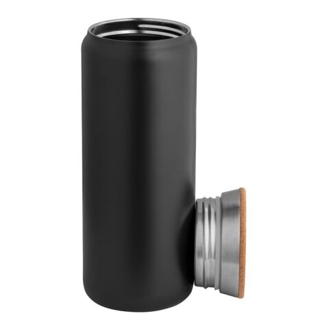 LAVINE 600. Thermos en acier inoxydable 600 ml Noir | sans marquage