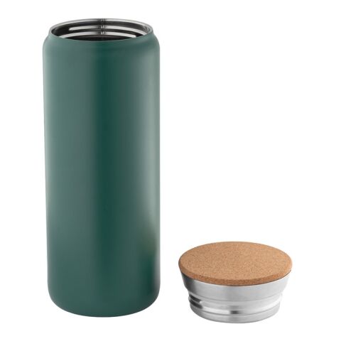 LAVINE 600. Thermos en acier inoxydable 600 ml Vert foncé | sans marquage