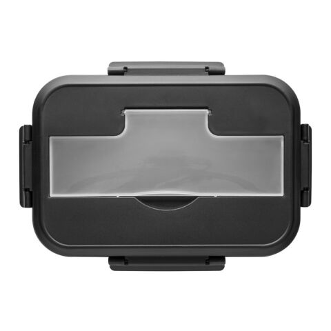 PYRUS. Lunch Box. Boite hermétique en PP 1000 mL Noir | sans marquage