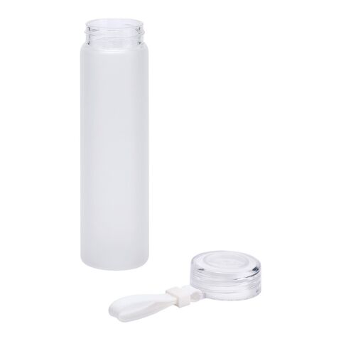 WILLIAMS. Bouteille en verre borosilicate et bouchon en AS 470 mL Blanc | sans marquage
