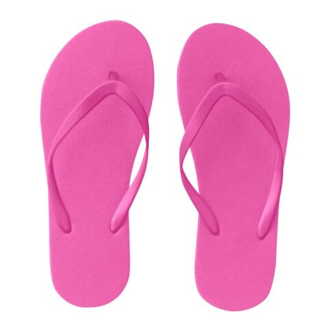 MAUPITI S / M. Pantoufles confortables avec semelle en PE et sangle en PVC Rose | sans marquage