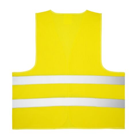YELLOWSTONE. Gilet haute visibilité 100% polyester Jaune | sans marquage