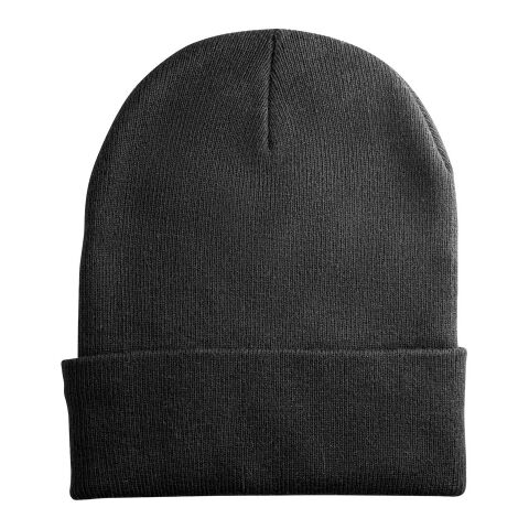 CARL. Bonnet unisexe en polyester recyclé (100% rPET) Noir | sans marquage