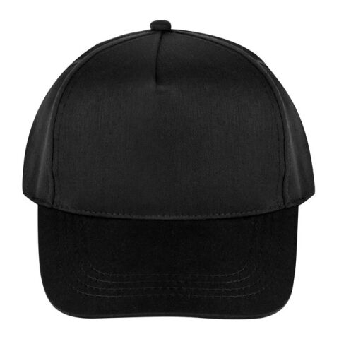 BENEDICT. Casquette en polyester recyclé (100% rPET) Noir | sans marquage