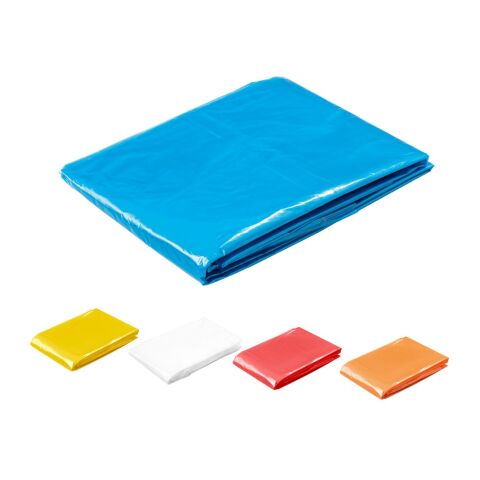 SANDRA. Poncho imperméable Rouge | sans marquage