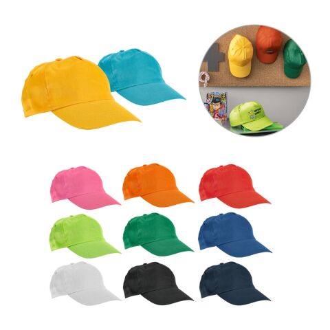 CAMPBEL. Casquette en polyester rose clair | sans marquage