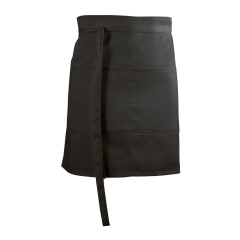ROSEMARY. Tablier de bar en coton et polyester (150 g/m²) Noir | sans marquage