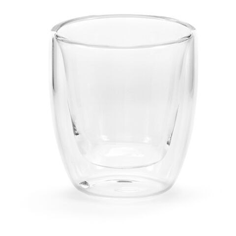 Mug Meuse 75 en verre borosilicate 70 ml Transparent | sans marquage