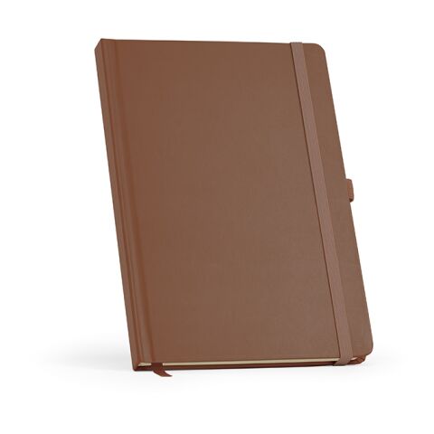 Bloc-notes Marquez A5 Papier recyclé 70 gsm marron | sans marquage