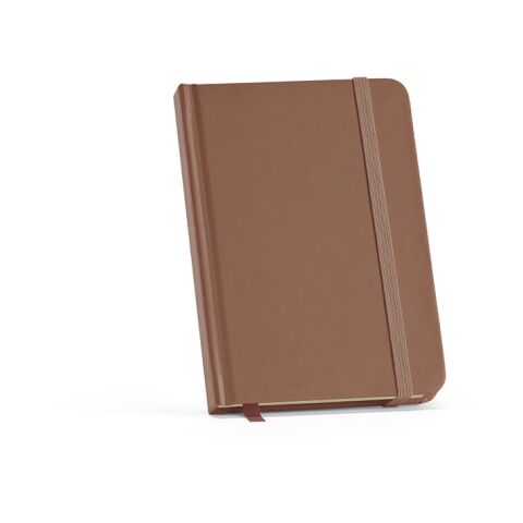 Bloc-notes Marquez A6 Papier recyclé 70 g/m² marron | sans marquage