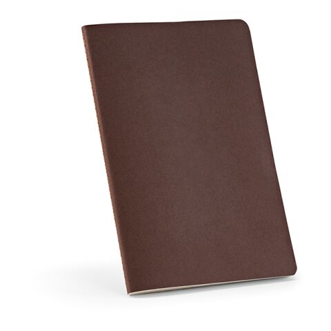 Bloc-notes Bronte A5 Papier recyclé 70 gsm marron | sans marquage