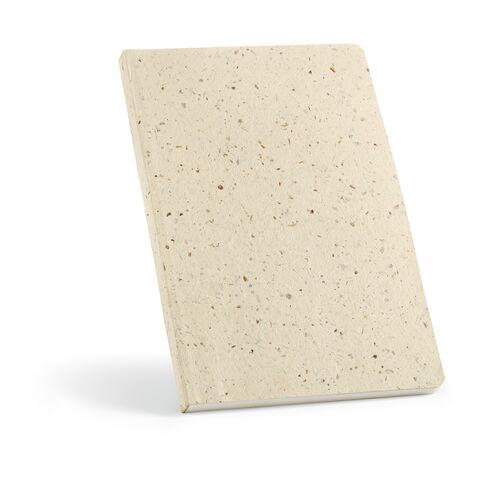 Bloc-notes Chaucer A5 Papier recyclé 80 g/m Brun clair | sans marquage | A5