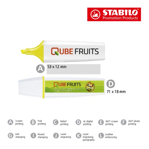 STABILO BOSS ORIGINAL NatureCOLORS surligneur vert foncé | sans marquage