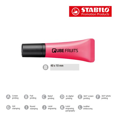 STABILO NEON surligneur jaune | sans marquage