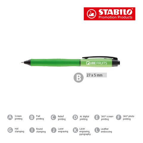 STABILO PALETTE stylo à encre gel bleu clair | sans marquage