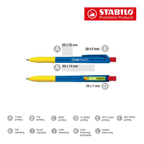 STABILO concept fancy stylo à bille non disponible | non disponible | sans marquage | non disponible