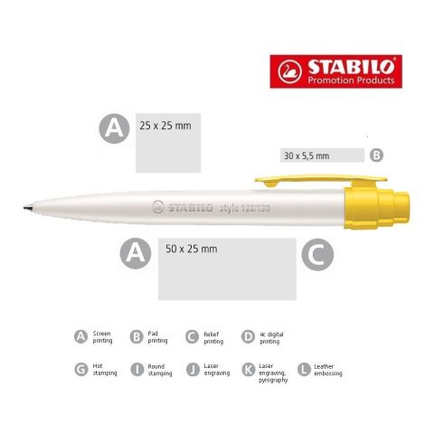 STABILO style stylo à bille non disponible | sans marquage | non disponible