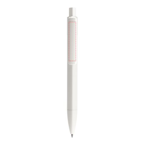 Prodir DS4 stylo à bille à poussoir mat blanc | non disponible | sans marquage | sans marquage