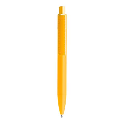 Prodir DS4 stylo à bille à poussoir Soft Touch jaune | non disponible | sans marquage | sans marquage