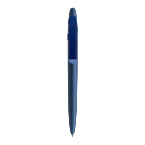 Prodir DS5 stylo à bille twist Soft Touch et agrafe métal bleumarine/bleu marine | non disponible | sans marquage | S61 Sideral Blue