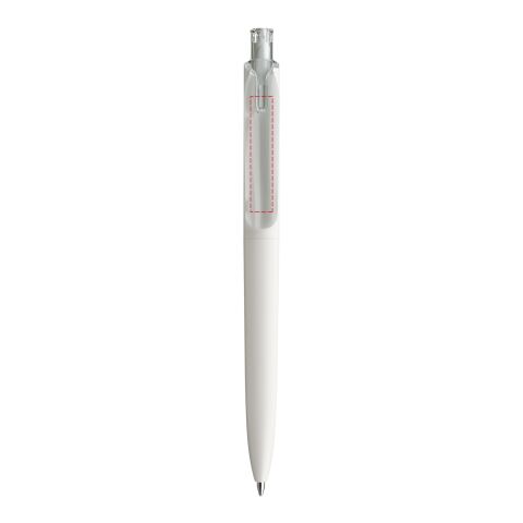 Prodir DS8 stylo à bille à poussoir mat blanc | non disponible | non disponible | sans marquage