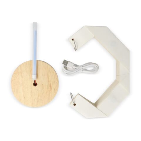 Lampe LED en papier pliable Coollux Luna 25cm, inspirée de l&#039;Origami Nature | sans marquage | non disponible | non disponible