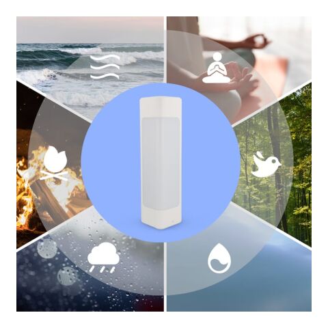 Xoopar Aura Enceinte à bruit blanc en plastique recyclé Blanc | sans marquage | non disponible | non disponible