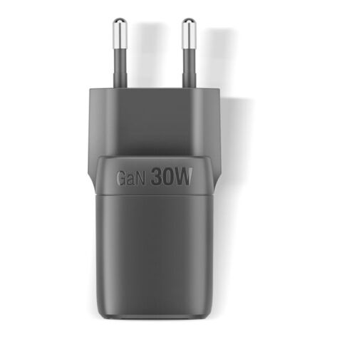 Fresh 'n Rebel Chargeur rapide 30 W GaN USB-C &amp; USB-A Gris foncé | sans marquage