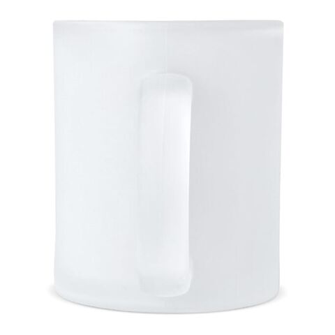 Mug en verre dépoli subli Mallorca 335ml Transparent