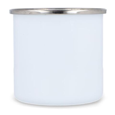 Tasse en émail 350ml Blanc