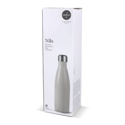 Sagaform Nils Bouteille en acier poudré 500ml Beige