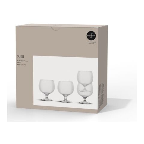 Billi verre à vin 350 ml set de 4 Transparent | sans marquage