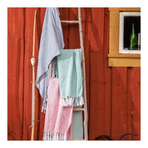 Lord Nelson Serviette de hammam Recyclé 150x90 cm Bleu clair | sans marquage | non disponible | non disponible | non disponible