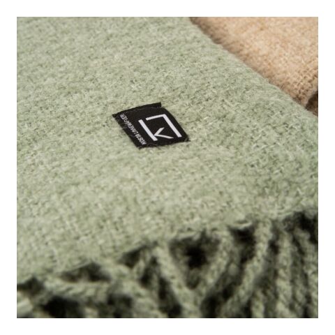 Kosta Linnewafveri Sjövallen Plaid 130x170 cm Vert | sans marquage