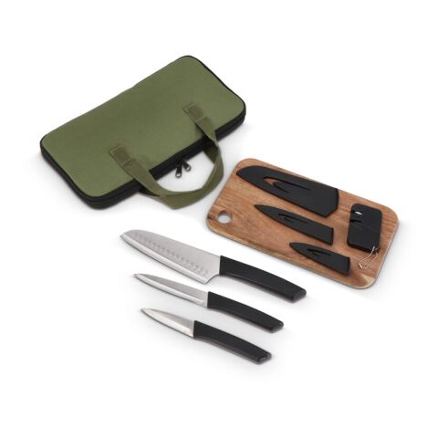 Ensemble de 6 couteaux InSideOut Chef on the Go Vert foncé