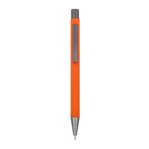 New York soft touch, encre bleue R-AL Orange | Gravure | à 90 degrés du clip | 87 mm x 8 mm | non disponible