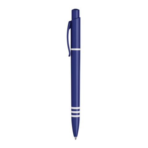 Stylo Tropic Colour opaque Bleu foncé | Sérigraphie 1 couleur | dans le prolongement du clip | 40 mm x 25 mm | non disponible