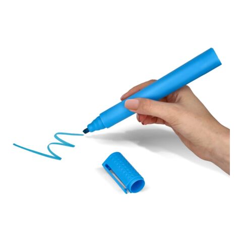 Surligneur parfumé Jumbo Bleu / Blanc | sans marquage | non disponible | non disponible