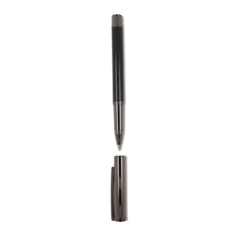 Ensemble stylo à bille et roller en métal bois de noyer dans une boîte cadeau Bronze nickelé foncé-Bronze nickelé foncé | sans marquage | non disponible | non disponible | non disponible