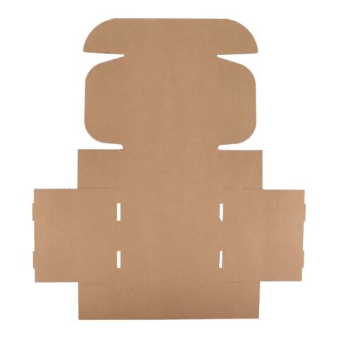 Boîte cadeau personnalisée 24,3x24,3x9,9 cm Marron | sans marquage | non disponible | non disponible