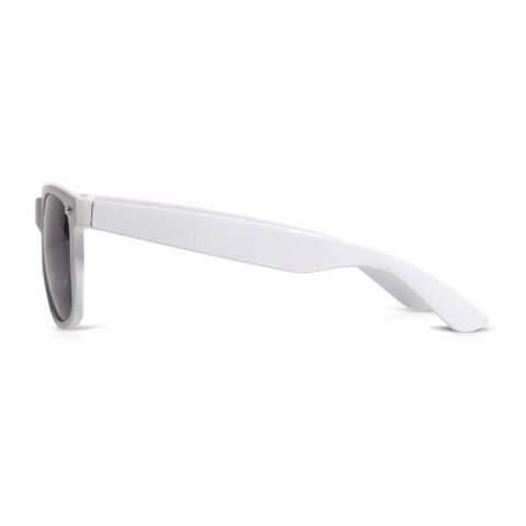 Lunettes de soleil Justin UV400 Blanc