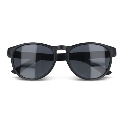 Lunettes de soleil en fibre de paille naturelle Earth UV400 Noir