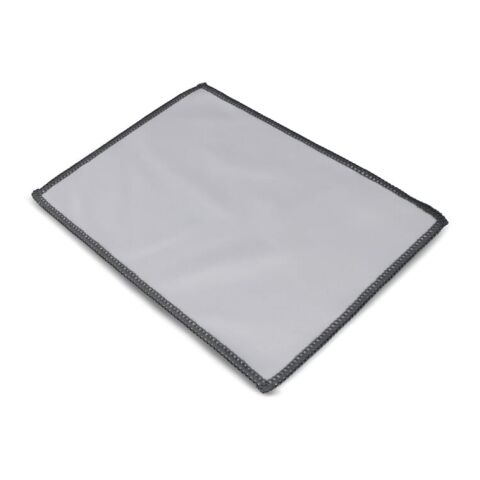 Chiffon de nettoyage en microfibre R-PET 13 x 18cm Blanc | sans marquage | non disponible | non disponible | non disponible
