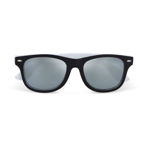 Lunettes de soleil Tate miroir UV400 Blanc