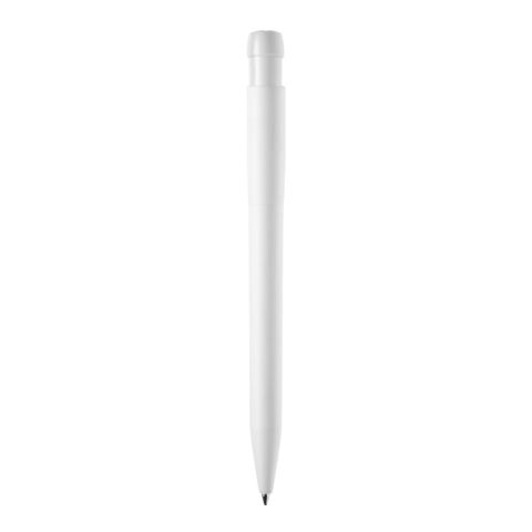 Stylo Ingeo TM Pen opaque Blanc | Sérigraphie 1 couleur | à 180 degrés du clip | 45 mm x 25 mm | non disponible